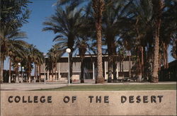 College of the Desert Postcard