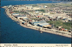 Aerial View of Kotzebue Postcard