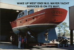 M.G. Mayer Yacht Services, Inc. Postcard