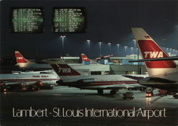 Lambert-St. Louis International Airport Missouri Postcard Postcard Postcard