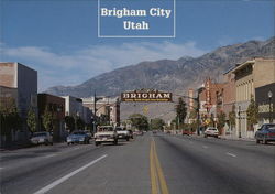 Brigham City Utah Postcard Postcard Postcard