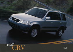 Honda CR-V Cars Postcard Postcard Postcard