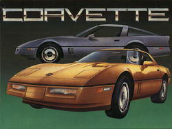 Corvette Cars Postcard Postcard Postcard