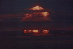 Atomic Explosion (lb), Circa 1950 Military Postcard Postcard Postcard