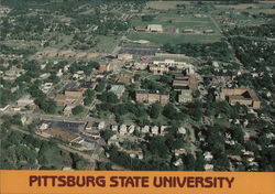 Pittsburg State University Kansas Postcard Postcard Postcard