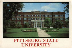 Pittsburg State University Kansas Postcard Postcard Postcard