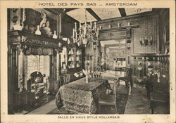 Hotel Des Pays Bas Amsterdam, Netherlands Benelux Countries Postcard Postcard Postcard