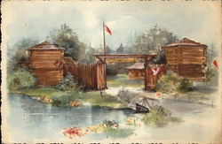 Fort Wilderness, Frontierland PDL 16 Disney Postcard Postcard Postcard