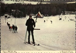 Oregon Hill Ski Area Pennsylvania Postcard Postcard Postcard