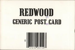 Redwood Generic Post Card Postcard