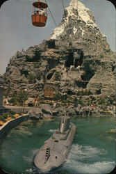 Skyway through The Matterhorn Disney Postcard Postcard Postcard