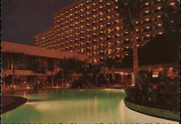 Philippine Plaza Hotel - Swimming Pool Manila Philippines