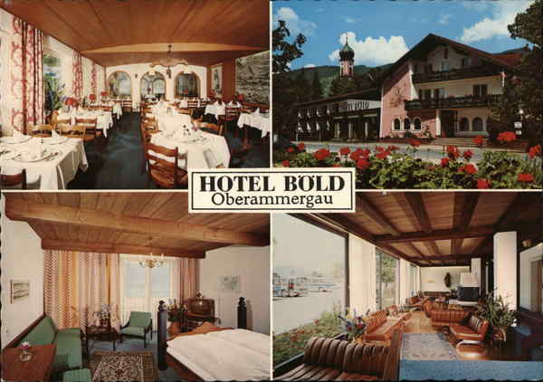 Hotel Bold Oberammergau Germany