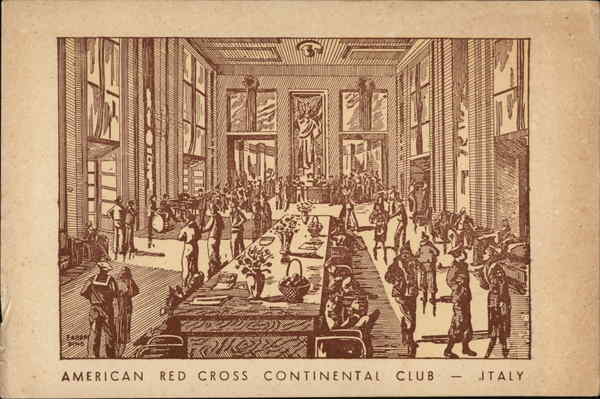 American Red Cross Continental Club - Italy
