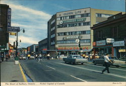 Street Scene Sudbury ON Canada Ontario