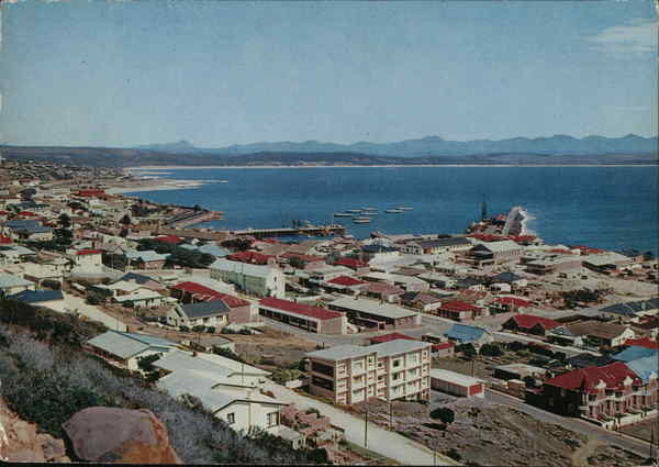 View of Town and Bay Mossel Bay South Africa