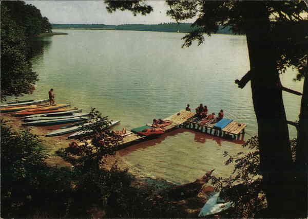 PTTK Boat Harbor on Lake Nidzkie Boats, Ships
