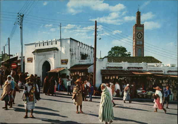Place du Grand Socco Tangiers Morocco Africa
