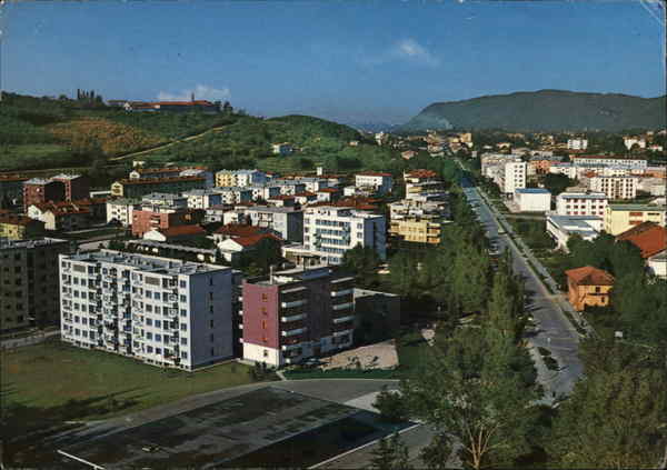 View over Town Nova Gorica Slovenia Eastern Europe