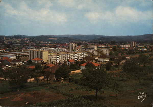 View over Town Brive France