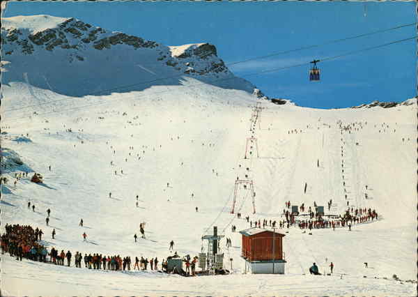Zugspitze (2964 m) - Winter-undSommerskilauff am Zugspitzblatt Germany