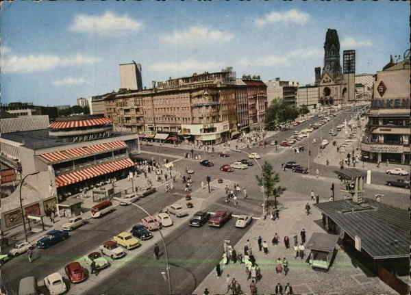 Kranzlerecke - Kurfurstendamm-Ecke Joachimetaler Strasse Berlin Germany