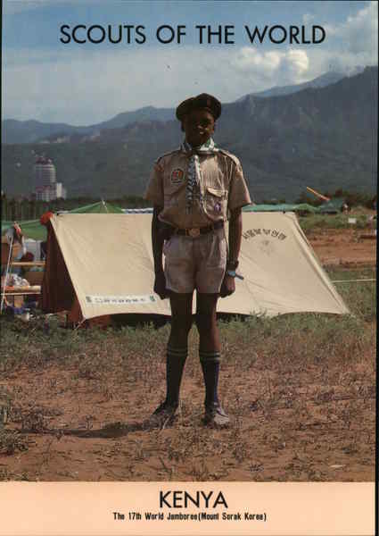 1991 Scouts of the World: Kenya Africa