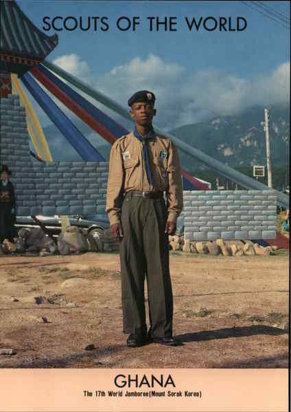 1991 Scouts of the World: Ghana Africa