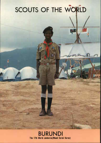 1991 Scouts of the World: Burundi Africa