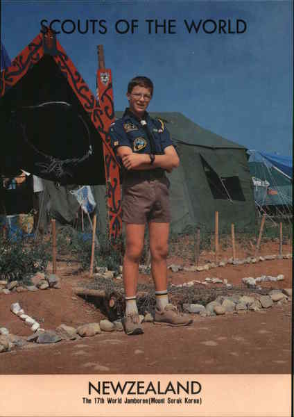 1991 Scouts of the World: New Zealand