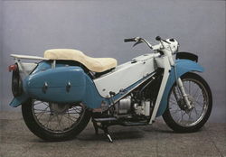 1960 Velocette LE 192cc Motorcycles Postcard Postcard Postcard