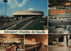 Charles de Gaulle Airport Roissy-en-France, France Postcard Postcard Postcard