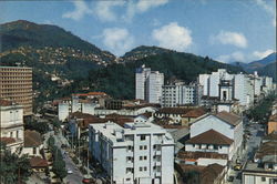 View of Town Petropolis, Brazil Postcard Postcard Postcard