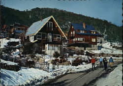 Snow & Lodge Postcard