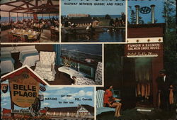 Motel & Hotel Belle Plage Matane, QC Canada Quebec Postcard Postcard Postcard