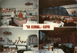 Ristorante Pizzeria Da Gemma Capri, Italy Postcard Postcard Postcard
