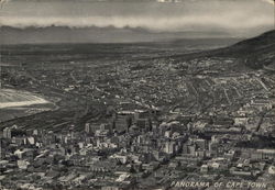 Panoramic View of City Postcard