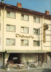 Hotel Garni - Cafe Trondle Sackingen, Germany Postcard Postcard Postcard