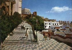 Steps to the Beach Torremolinos, Spain Postcard Postcard Postcard