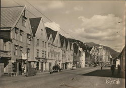 Bryggen Bergen, Norway Postcard Postcard Postcard