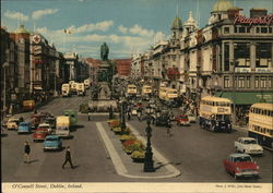 O'Connell Street Dublin, Ireland Postcard Postcard Postcard