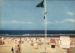 View of the Beach Soulac, France Postcard Postcard Postcard
