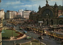 Hauptbahnhof Frankfurt, Germany Postcard Postcard Postcard