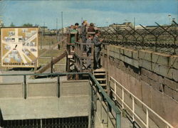 Potsdamer Platz and Berlin Wall Postcard