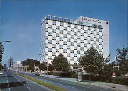 Berlin Hilton Germany Postcard Postcard Postcard