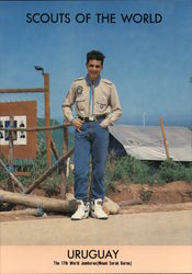 1991 Scouts of the World: Uruguay Postcard Postcard Postcard