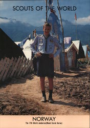 1991 Scouts of the World: Norway Postcard