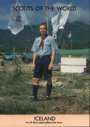 1991 Scouts of the World: Iceland Postcard