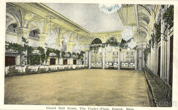 Grand Ball Room, The Copley-Plaza Boston Massachusetts