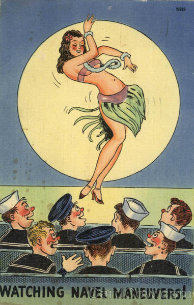 Watching Navel Maneuvers! Comic